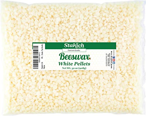 Stakich 2-lb Pure White Beeswax Pellets - Cosmetic Grade