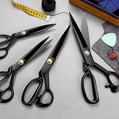 Premium Fabric Scissors Heavy Duty, 12 inch Sharp All Purpose Scissors For Office Craft Sewing Embroidery, Professional dressmakers Shears