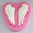 MauSong Wings Silicone Fondant Mold Chocolate Polymer Clay Mould (Pink)