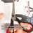 XFasten Premium Office and School Scissors Bulk Pack, 8.0", Multicolor (Set of 3) Ergonomic Handles and Reinforced Sharp Scissors | Multipurpose Scissors for General Use for Right/Left Handed