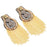 CM Fashion Star Tassel Link Chain Epaulet Shoulder Boards Badge, 1 Pair (Gold Tone(Style 2))