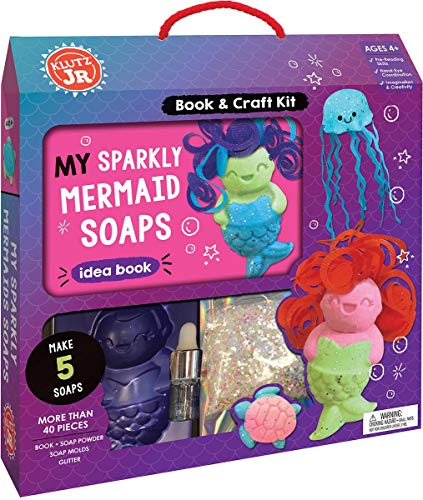 Klutz My Sparkly Mermaid Soap Jr. Craft Kit Small