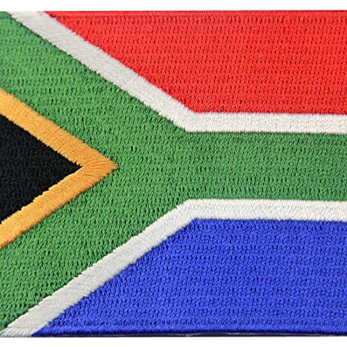 South Africa Flag Embroidered African Emblem Iron On Sew On National Patch