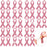 36 Pcs Pink Ribbon Breast Cancer Awareness Patch Chenille Iron on Patches Self Adhesion Rhinestone Patch Sew on Embroidered Patches for Clothes Jeans DIY (Rhinestone)