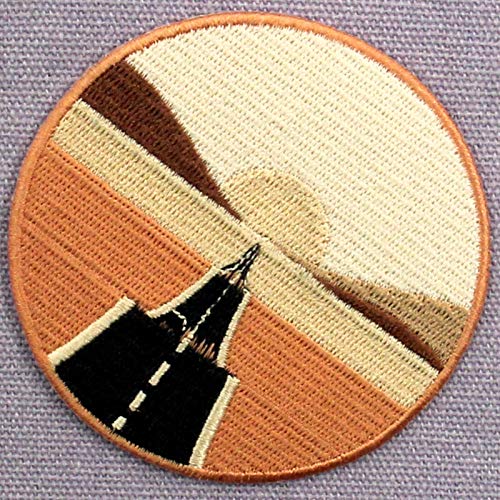ZEGINs Adventure Discovery The Corner of The Earth Explore Outdoor Patch Embroidered Applique Iron On Sew On Emblem