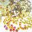 Honbay 1440PCS 5mm ss20 Sparkly Round Flatback Rhinestones Crystals, Non-Self-Adhesive (Red Flame)