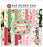 Carta Bella Paper Company Botanical Garden 6x6 Pad paper, pink, green, black, red, cream