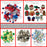 Buttons Galore and More Collection of Novelty 3D Embellishments Shank Buttons Based on Different Themes, Holidays, & Seasons for DIY Crafts, Scrapbooking, Sewing, Cardmaking & Other Projects – 36 Pcs