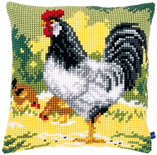 Vervaco Counted Cross Stitch WH, White Rooster