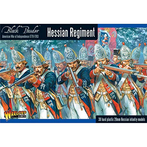 Black Powder Revolutionary War Hessian Regiment 1:56 Military Wargaming Plastic Model Kit