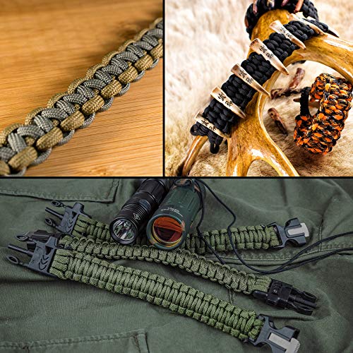 Stainless Steel FID Set Paracord Stitching Set Paracord FID Marlinspike Set Including Paracord Stitching Lacing Stitching Needles and Smoothing Tool Knotter Tools for Leather Paracord Work