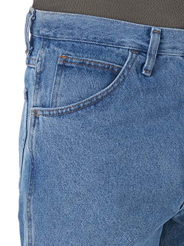 Rustler mens Classic Regular Fit Jeans, Stonewash, 34W x 36L US
