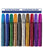 Tassel Toppers 10 Pack - Non-Toxic Washable Glitter Glue Stick Set, Glitter Glue Gel Pens for Art Projects, Grad Caps Assorted Colors Glue Stick, Decorating Supplies, Glitter Pens,