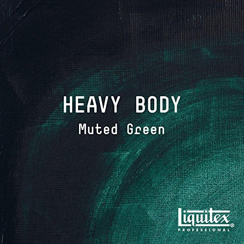 Liquitex Professional Heavy Body Acrylic Paint, 2-oz (59ml) Tube, Muted Green