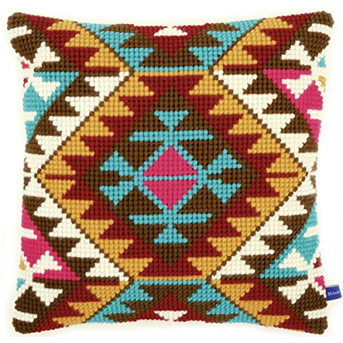 Vervaco Ethnic Print Cushion Cross Stitch Kit