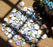 Lanyani Broken Ceramic Porcelain Tiles for Mosaic Crafts Glazed Irregular Blue and White China Plate Mosaic Tiles, 11x11 inch