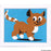 Vervaco Cross Stitch Canvas Kit Kitten 5" x 6.4"