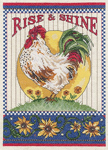 Janlynn Rise & Shine Counted Cross Stitch Kit 9x12