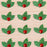 Amosfun 10 Sheets/Pack Green and Red Christmas Holiday Holly Leaves Stickers DIY Christmas Decorative Stickers