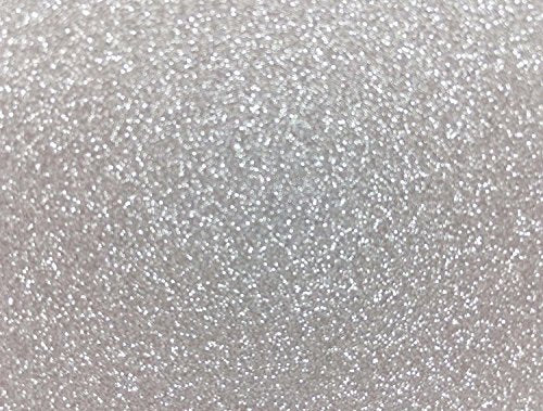 Adhesive Sheets, Misscrafts 10 Sheets 12" x 8" Adhesive Glitter Paper Sticker DIY Craft Sign Vinyl Art Sparkling Sticker Metallic Colors (Silver)