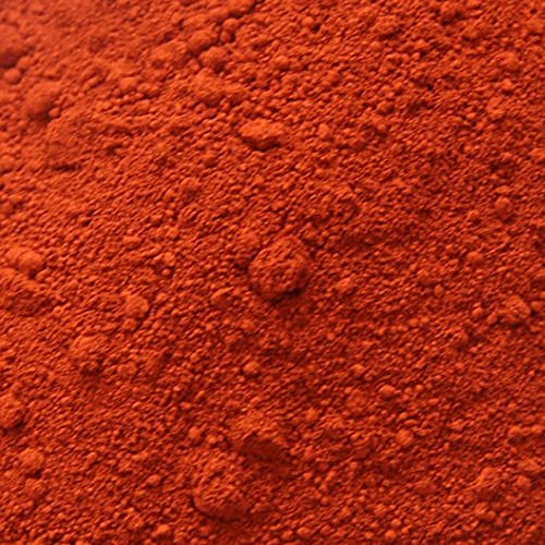 100 g 4 Packs of Iron Oxide Powder, Concrete Pigment, Cement, Mortar, Black Iron Oxide Powder | Yellow Iron Oxide Powder | red Iron Oxide Powder | Blue Iron Oxide Powder, 25 g of Each Color
