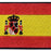 EmbTao Spain Flag Embroidered Patch Spanish Iron On Sew On National Emblem