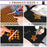 12 Sheets Halloween Heat Transfer Vinyl 9.8 x 12 Inch Fall Iron on Vinyl Orange and Purple HTV Buffalo Plaid Heat Press Vinyl for T-Shirts Fabric DIY Craft