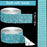 Self Adhesive Rhinestone Strips Diamond Bling Crystal Ribbon Sticker Wrap for Craft Jewel Tape Roll with 2 mm Rhinestones for DIY Car Phone Christmas Decoration (Lake Blue,1.06 Inch x 3 Yards)