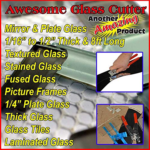 Glass Cutters Tools for Stained Glass and Thick Glass Drill Bit Set for Glass Lamp Bottles Glass Hole Bits Have Guides to Simplify Drilling Holes in Glass Bottles and Drilling Holes in Glass Blocks