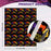 AnyDesign 10 Sheet Halloween Witch Heat Transfer Vinyl Hocus Pocus HTV Paper Orange Purple Green Black Buffalo Plaids Iron on Vinyl Adhesive Craft Vinyl for DIY Fabric Silhouette Hat Bag, 9.6 x 11.8"