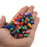 300Pcs Color Mixed Polymer Clay Superhero Beads Cute Beads Bulk Kawaii Superhero Charm Beads for Jewelry Bracelet Necklace Crafts Making Gift DIY Kit Supply (Superhero)