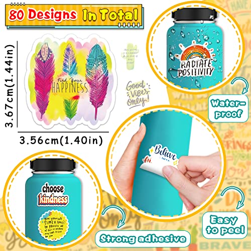 640Pcs Planner Stickers Inspirational for Teens Students Teachers Adults Motivational Quote Stickers for Journaling Calendar Scrapbook, 20Pcs x 32Sheets Positive Affirmation Stickers for Encouraging