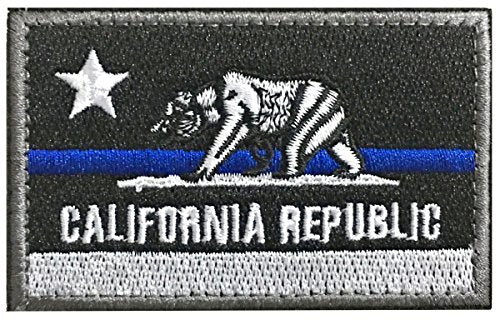 WZT 5 pcs California Tactical Patch - Morale Military Patches