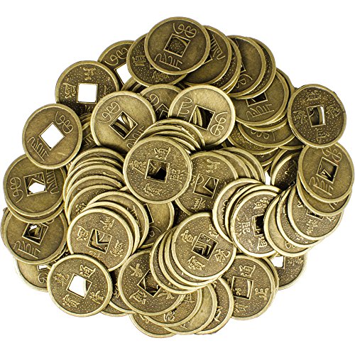 The New Age Source Chinese Coins - Medium 20mm (Pk 25)