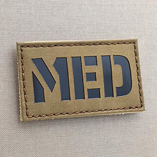 MED Medic EMS Lasercut Patch (IR,Coyote Brown)