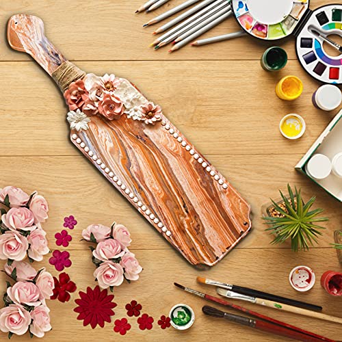 Palksky Resin Paddle Mold,Silicone Paddle Molds,14 Inch Large Epoxy Resin Casting Tray Mold,Christmas Resin Molds for Beginners,DIY Hanging Decoration