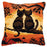Cats by Night Cushion Front Chunky Cross Stitch Kit
