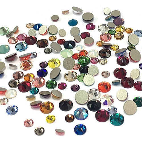 Assorted Mix Colors 2088 Xirius Swarovski Crystal Mixed Sizes ss12 ss16 ss20 Flatbacks No Hotfix Round Rhinestones