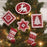Bucilla 86964E Felt Applique 6 Pc. Ornament Kit, 4" x 4", Nordic Christmas