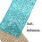Self Adhesive Rhinestone Strips Diamond Bling Crystal Ribbon Sticker Wrap for Craft Jewel Tape Roll with 2 mm Rhinestones for DIY Car Phone Christmas Decoration (Lake Blue,1.06 Inch x 3 Yards)