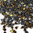 Finstone Rhinestones hotfix,Iron on Rhinestones (Gold Hematite, Water Drop 5 x 8 mm,300 pcs.pkg)