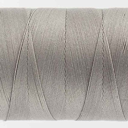 WonderFil Specialty Threads Konfetti Thread Sterling Grey, 50wt double gassed Egyptian cotton
