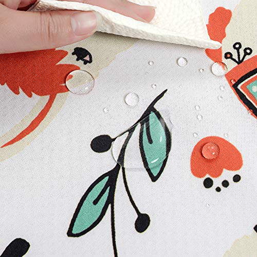 Splat Mat for Under High Chair/Arts/Crafts by CLCROBD, 51" Baby Anti-Slip Food Splash and Spill Mat for Eating Mess, Waterproof Floor Protector and Table Cloth