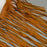 Trims by the Yard 12" Matte Finish Vegan Leather Fringe Trim, Light Brown (Sold by the Yard)