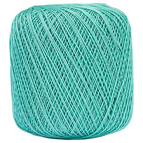 Aunt Lydia Classic Crochet Thread, 10, Aqua, 1050 Foot