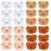 24 Pieces Bear Embroidery Patches Cartoon Bear Iron On Patches Cute Jean Patches Colorful Embroidery Patches Sew Applique Bears Sew On Patches for Crafts DIY Supplies