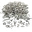 JIALEEY 300 PCS Wholesale Bulk Lots Jewelry Making Charms Mixed Smooth Tibetan Silver Alloy Charms Pendants DIY for Jewelry Making and Crafting, Style B