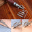 Leather Groover Tool, 7 in 1 Pro Adjustable Stitching Groover and Creasing Edge Beveler, Leathercraft Kits, Leather Carving Cutting Edge Tools for Leathercraft Work