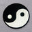 Yin Yang Chinese Taoism Symbol Embroidered Badge Iron On Sew On Patch