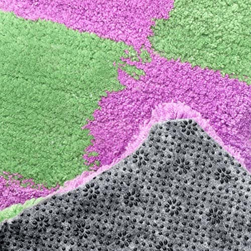 Pllieay 78.7x72 Inch Non Slip Final Backing Cloth, Vinyl Primary Tufting Cloth Backing Fabric, Non Slip Pad with Plum Blossom Pattern for Carpets Rug Tufting Gun Cushion Punch Needle